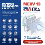 Bnx Tru Filter 14X25X1 Merv 13 Furnace Air Pack Made In Usa New Sealed. Fixed Price $44.00.