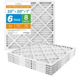 Lotfancy 20X20X1 Air Filter Merv 8 6-PACK, Actual Size:. Fixed Price $57.99.