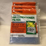 Frost King Fiberglass Air Conditioner Filters F1527 15" X 24" 1/8" Lot Of 3. Fixed Price $9.99.