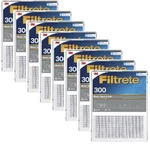3M 301-4 16" X 25" 1" Gray Dust Reduction Filtrete Furnace Filter Pack Of 8. Fixed Price $99.99.