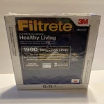 Filtrete 12X12X1 Furnace Air Filter 1900 Healthy Living Filtration. Fixed Price $28.99.