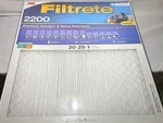 3M Filtrete 2200 Series Premium Allergen Furnace Filter 20X25X1 (3-PACK). Fixed Price $74.95.