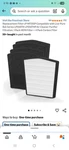 Replacement Filter LP-HF550P Compatible With Live-pure Bali Series LP550TH Lp.... Fixed Price $49.99.