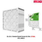 20 X Standard Pleated Air Fpr 5, 12-PACK, Filters Replacement. Fixed Price $54.55.
