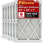 Filtrete Furnace Air Filter, Merv 11, Mpr 1000, 20X25X1,. Fixed Price $81.44.