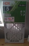 (12 Count) Hdx 10X20X1 Inch Standard Pleated Air Filter Fpr 5, Merv 8. Fixed Price $50.00.
