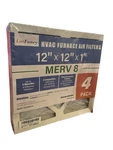 Lotfancy 12X12X1 Pleated Air Filters X4, Replacement For Hvac Furnace Merv 8. Fixed Price $23.95.