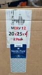 Nordic Pure 20"X 25" 4" Pleated Merv 12 Air Filters (2-PACK). Fixed Price $44.00.