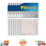Pack Filtrete 16X25X1 Air Filter Mpr 300 Merv Dust Reduction Hvac Furnace. Fixed Price $33.99.