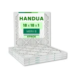 Handua 18X18X1 Air Merv 8, Plated Furnace Replacement Filter, 4 Pa. Fixed Price $50.01.