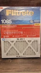 Sealed Filtrete 1085 16X20X1 Five Packs, Allergen Defense Extra. Fixed Price $80.00.