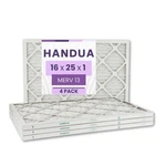 Handua 16X25X1 Air Filter Merv 13 Furnace Replacement 4-PACK. Fixed Price $86.80.