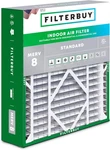 Filterbuy 24X25X5 Air Filters Merv 8, Pleated Furnace Replacement For Carrier. Fixed Price $157.96.