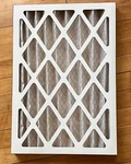20X14X2 White Air Guard Pleated Single Filter Merv 8 Model 9774339. Fixed Price $11.25.