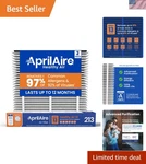 213 Filter - Merv 13, Allergy Control, Fits Aprilaire, 20X25X4 Size. Fixed Price $192.69.