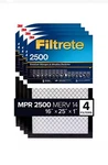 3M 2500 Series Filtrete 1" Filter, 16 X (pack Of 4). Fixed Price $63.99.