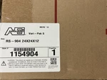Parker Hvac Merv 14 RS-904 1154904 24X24X12 Vari-pak Box Style Air Filter. Fixed Price $149.95.