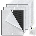 3 Pack PR1 Replacement Filter For Mooka Mode Air Purifier, Hepa & Activated. Fixed Price $62.48.