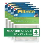 Filtrete Electrostatic Air Filter 700 Mpr 703-4PK-1E, 20 In X 25. Fixed Price $45.99.