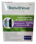 Filledwithlove Compatible Idylis "a" Filter,fit AC-2119 Model #IAF-H-100A. Fixed Price $7.78.