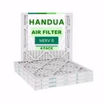 Handua Air Merv 8, Plated Furnace Replacement Filter, 4 Pack. Fixed Price $42.14.