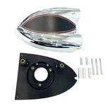 Russ Wernimont High Flow Double Shot Air Cleaner Filter Chrome Cover Back Plate. Fixed Price $99.00.