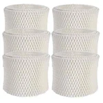 6-PACK Humidifier Wicking Filters Replacement Compatible For Honeywell HAC-50.... Fixed Price $38.22.