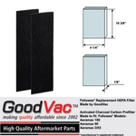 Goodvac Carbon Prefilter For Fellowes Aeramax 100 Odor Absorbing. Fixed Price $11.99.