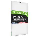 Reair 24X30X1 Filter, Washable And Reusable For Ac Hva.... Fixed Price $68.20.