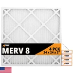 Tiger Tough 24X24X2 Air Filter Merv Mpr 600-800, High-performance Pleated Hvac. Fixed Price $94.56.