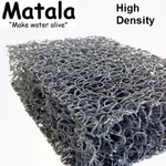 Gray Matala Pond Filter Mat- 14"X 24" High Density -filtration-water-media. Fixed Price $39.99.