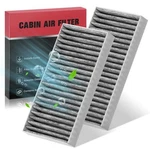 Filters Air Activated Carbon 2PCS Compatible With Jeep Liberty Dodge Nitro Cabin. Fixed Price $18.99.